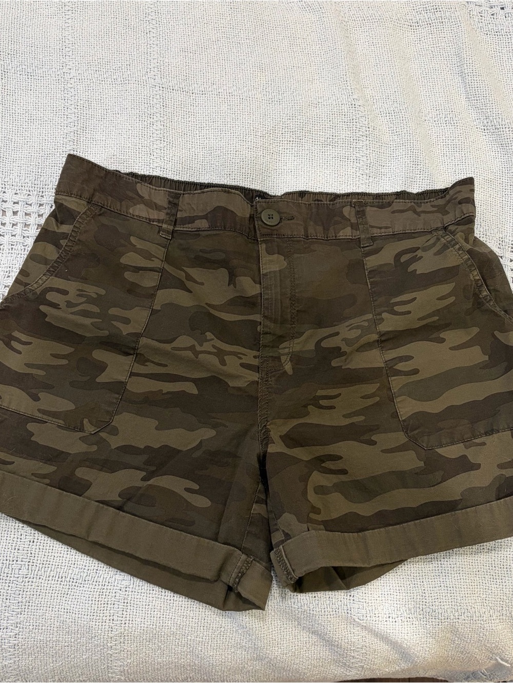 Camo Cargo Shorts